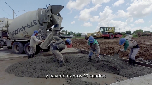 Obras en Monte Caseros Corrientes